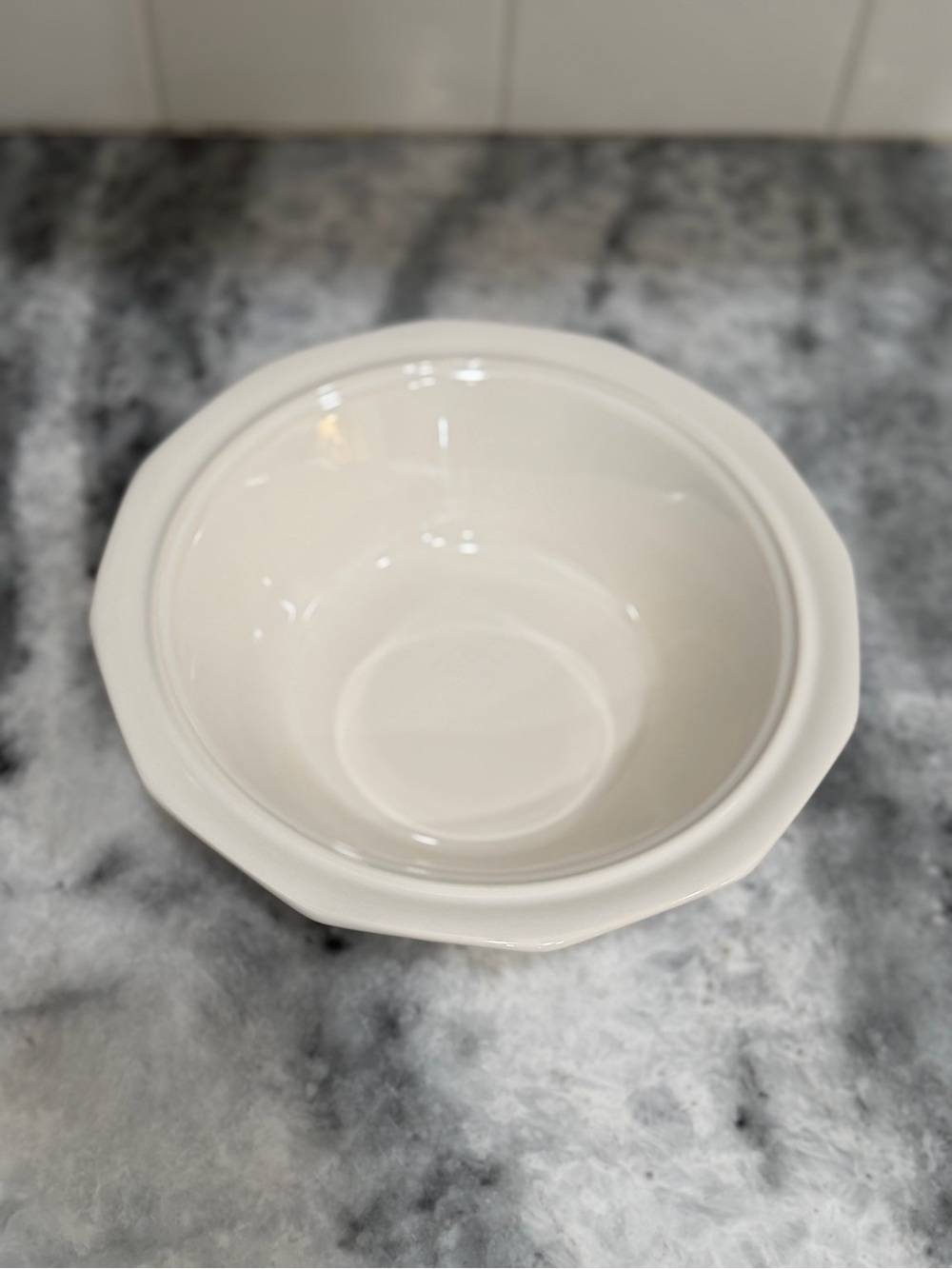 Pfaltzgraff Cream Ceramic Serving Bowl